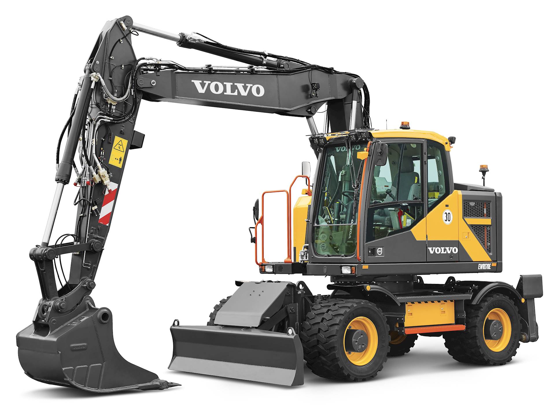 EWR170E versatile escavatore volvo gommato con braccio articolato Volvo-ewr170e_prod