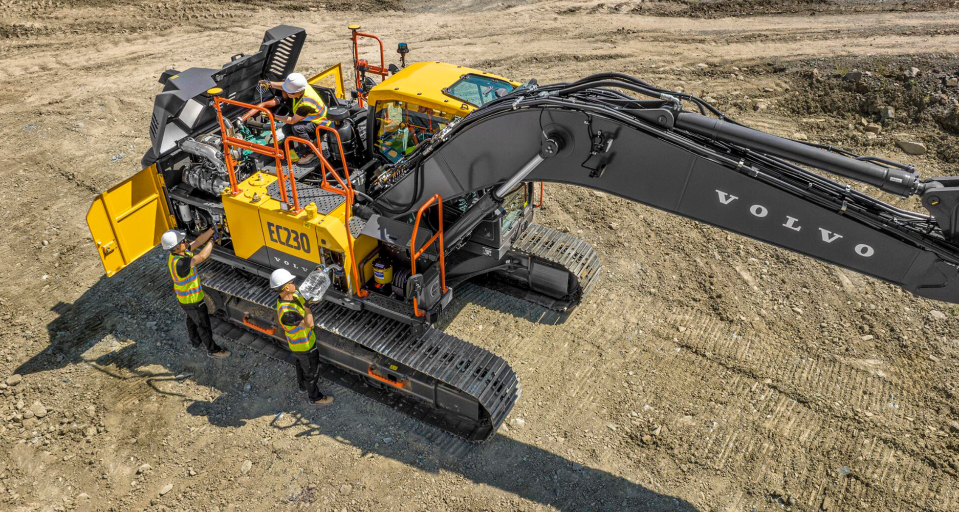 Volvo EC230 neue Baggergeneration