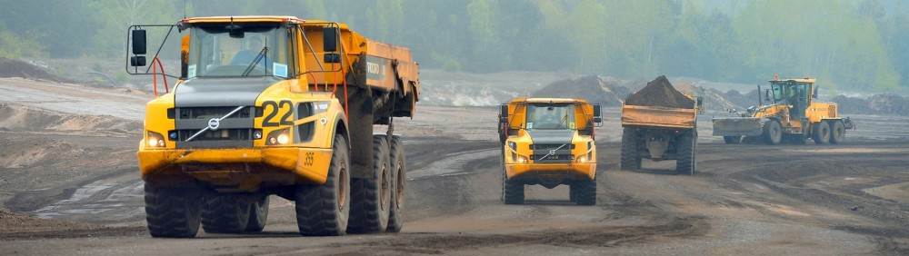 Dumper Tagebau