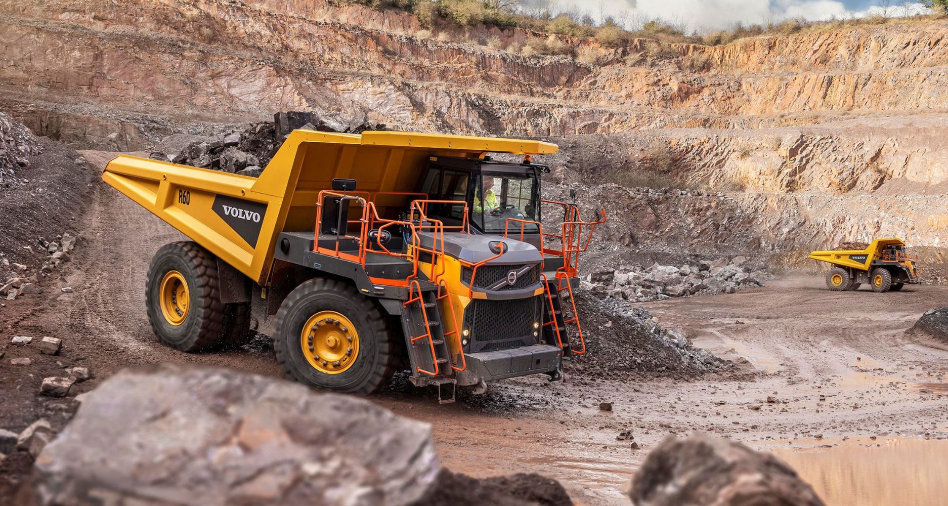 Volvo Construction Equipment kündigt zwei neue Transportoptionen für Steinbruch- und Bergbaukunden an