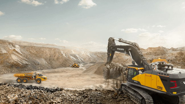 Volvo Baumaschinen entdecken