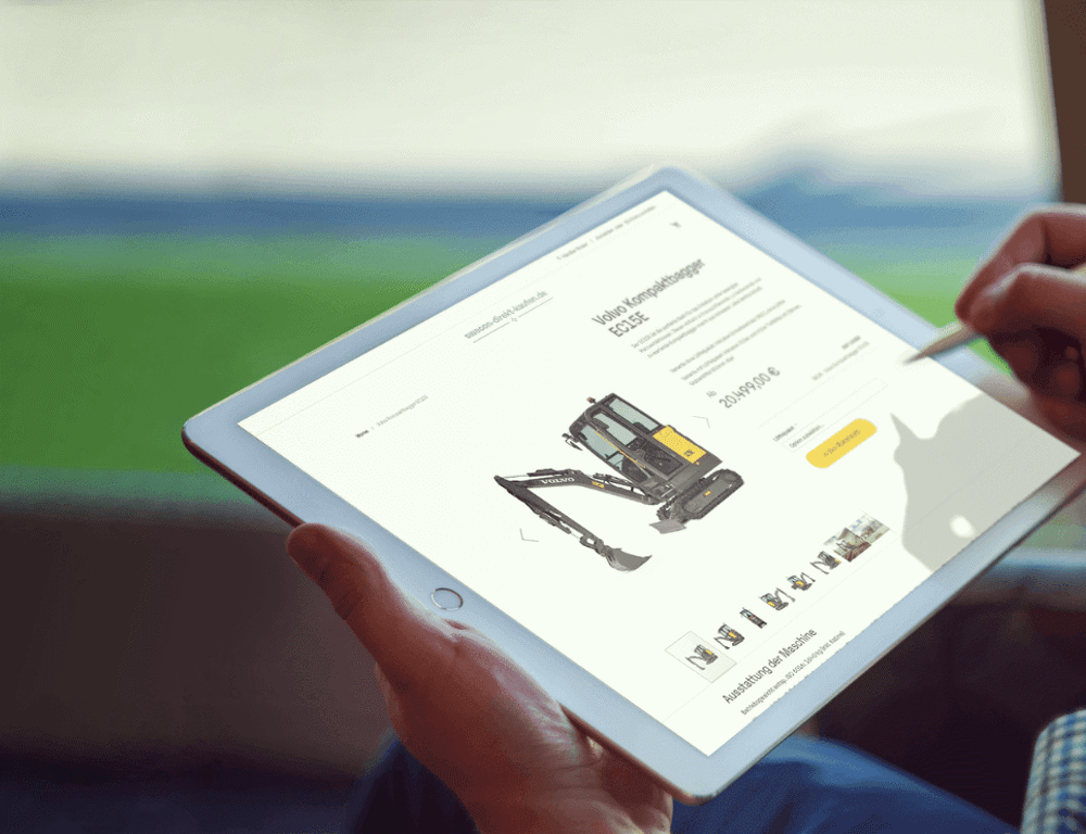 Jetzt neuen Bagger finanzieren oder direkt kaufen.